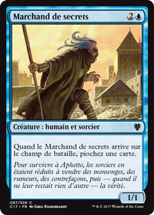 Marchand de secrets - Commander 2017