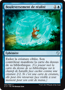 Bouleversement de réalité - Commander 2017