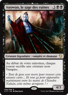 Anowon, le sage des ruines - Commander 2017