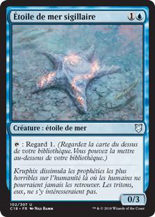 Étoile de mer sigillaire - Commander 2018