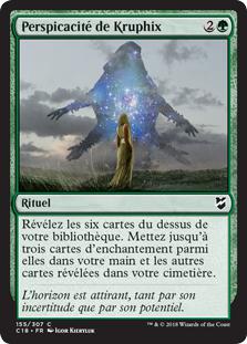 Perspicacité de Kruphix - Commander 2018