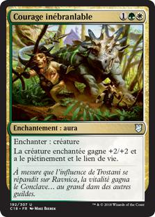 Courage inébranlable - Commander 2018