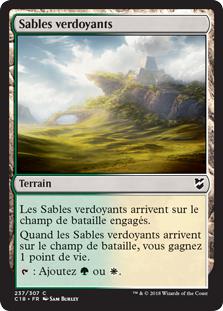 Sables verdoyants - Commander 2018