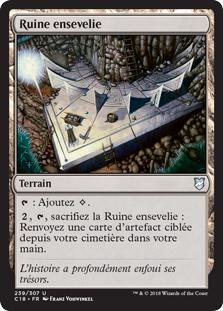 Ruine ensevelie - Commander 2018