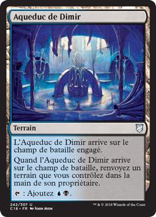 Aqueduc de Dimir - Commander 2018