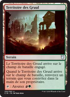 Territoire des Gruul - Commander 2018