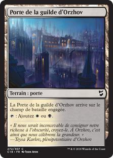 Porte de la guilde d'Orzhov - Commander 2018