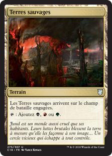 Terres sauvages - Commander 2018
