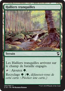 Halliers tranquilles - Commander 2018