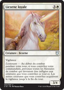 Licorne loyale - Commander 2018