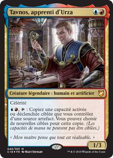 Tavnos, apprenti d'Urza - Commander 2018