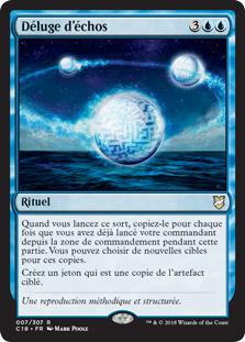 Déluge d'échos - Commander 2018