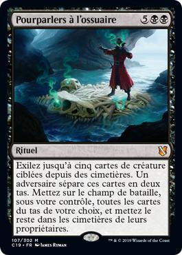 Pourparlers à l'ossuaire - Commander 2019