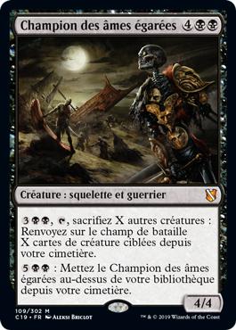 Champion des âmes égarées - Commander 2019