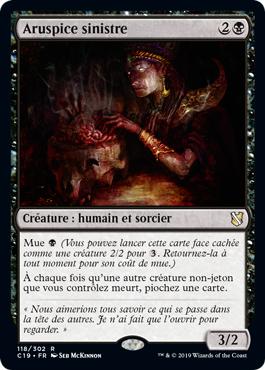 Aruspice sinistre - Commander 2019