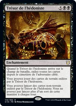 Trésor de l'hédoniste - Commander 2019