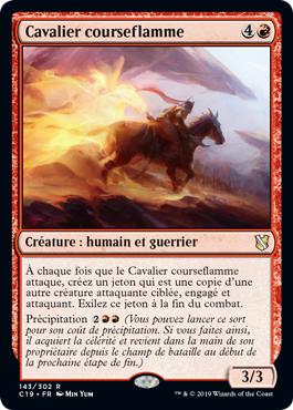 Cavalier courseflamme - Commander 2019