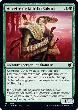 Ancêtre de la tribu Sakura - Commander 2019