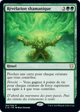 Révélation shamanique - Commander 2019