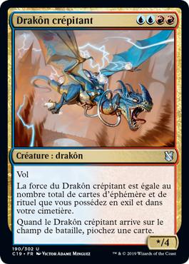 Drakôn crépitant - Commander 2019