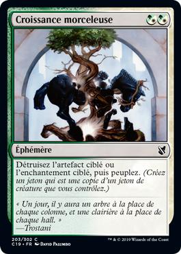 Croissance morceleuse - Commander 2019