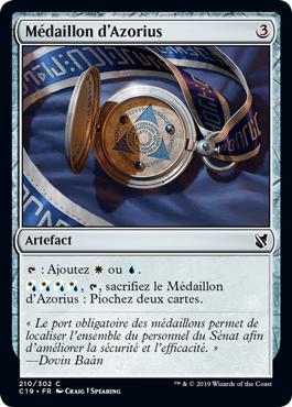 Médaillon d'Azorius - Commander 2019