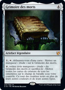 Grimoire des morts - Commander 2019