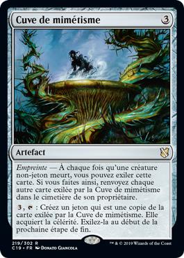 Cuve de mimétisme - Commander 2019