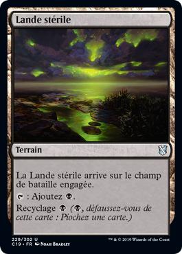Lande stérile - Commander 2019