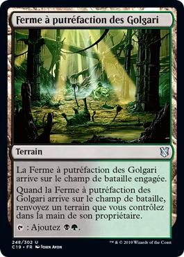 Ferme à putréfaction des Golgari - Commander 2019