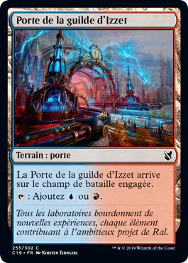 Porte de la guilde d'Izzet - Commander 2019