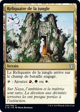 Reliquaire de la jungle - Commander 2019