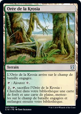 Orée de la Krosia - Commander 2019