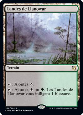 Landes de Llanowar - Commander 2019