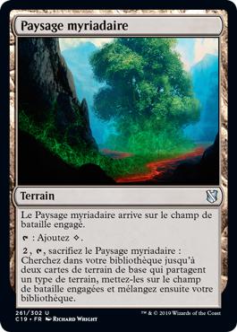 Paysage myriadaire - Commander 2019