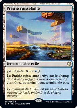 Prairie ruisselante - Commander 2019