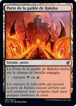 Porte de la guilde de Rakdos - Commander 2019