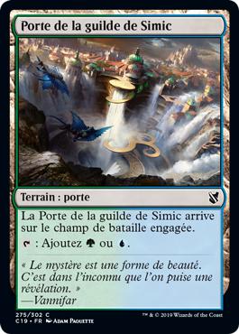 Porte de la guilde de Simic - Commander 2019