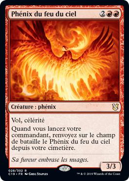 Phénix du feu du ciel - Commander 2019