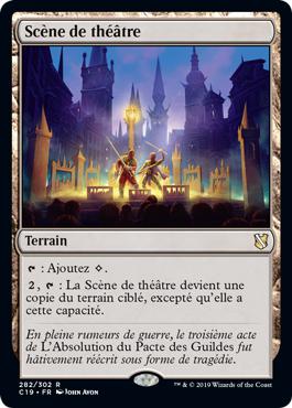 Scène de théâtre - Commander 2019