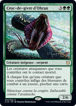 Croc-de-givre d'Ohran - Commander 2019