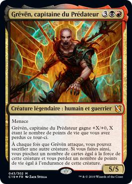 Grêvën, capitaine du Prédateur - Commander 2019