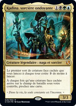 Kadina, sorcière ondoyante - Commander 2019