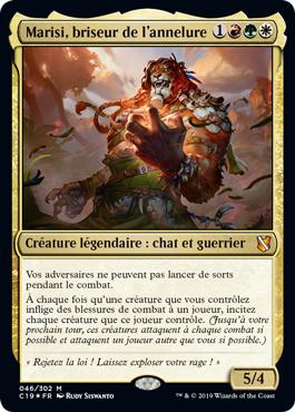 Marisi, briseur de l'annelure - Commander 2019