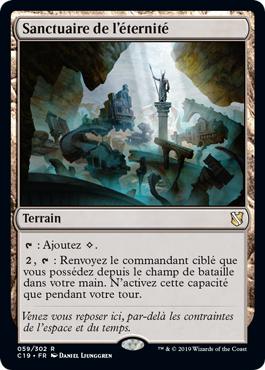 Sanctuaire de l'éternité - Commander 2019