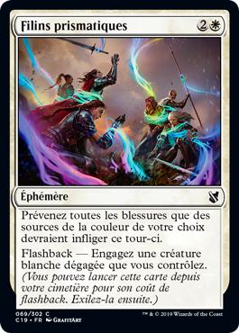 Filins prismatiques - Commander 2019