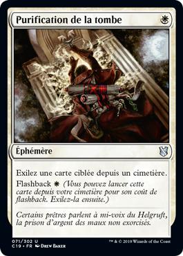 Purification de la tombe - Commander 2019