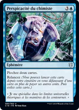 Perspicacité du chimiste - Commander 2019