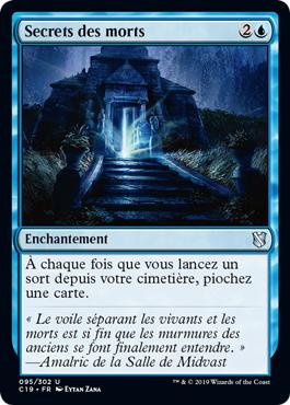 Secrets des morts - Commander 2019