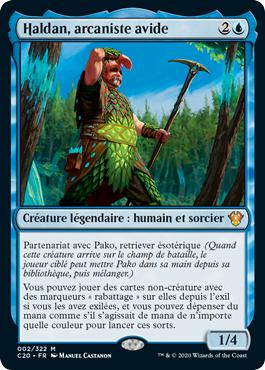 Haldan, arcaniste avide - Commander 2020 (Ikoria)